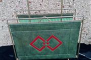 Mid century magazine rack, vintage, newspaper rack, vintage magazine rack