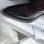 NEW Christian Dior West Boot Black/Burgundy Leather Image 4