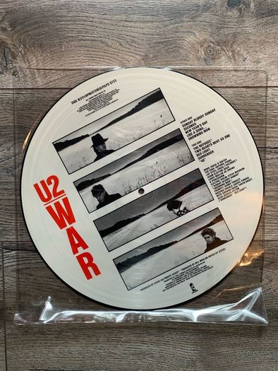 U2 - War Original 12" Vinyl Picture Disc 1983
