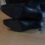 Massimo Dutti Women's Black Leather boots Image 6
