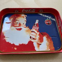 Coca Cola Christmas Metal Tray