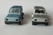 2 Suzuki SJ model cars