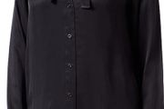 Armani Exchange Ladies Casual Fit 3RYC18 , Lace-up collar, Button closure. Shirt / Shirt / Blouse