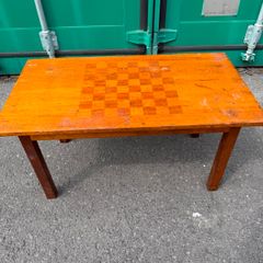 Vintage Chess Table