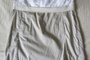 Creamy mini skirt from "Zara"