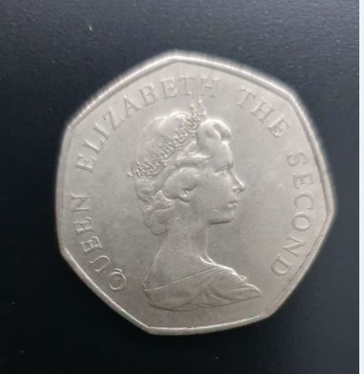 Jersey 50p Coin 1969