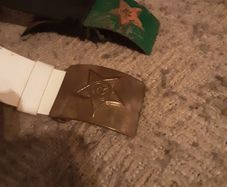 militaria Russian naval belt's,