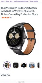 Huawei Watch Buds Smartwatch and Earbuds (2-in-1 design)