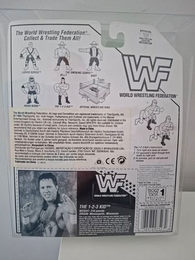 WWF Hasbro Wrestling 123 Kid MOC