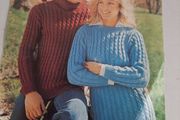 vintage jumpere knitting pattern