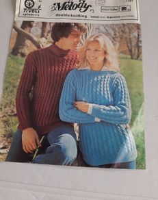 vintage jumpere knitting pattern