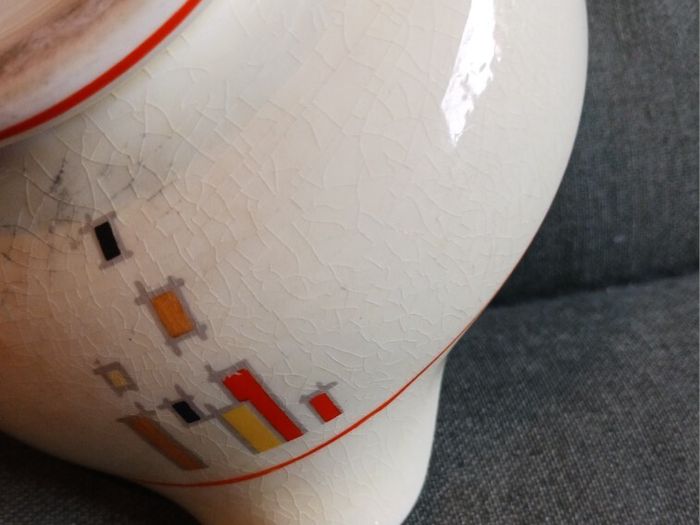 Art Decco Sauce boat/ Homeleigh Ware
