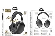 Hoco W35 Air Free 45h Wireless BT Built-in MP3 Headphone Black