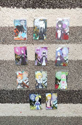 Re:Zero - Life in a Different World From Zero Anime Cards Manga Japan Original Bandai
