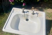 Original Antique Victorian Shanks Toilet Sink Basin