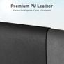 Leather Desk Pad Protector,Mouse Mat,Office Desk Mat,Non-Slip PU Leather Desk Blotter,Laptop Desk Pad,Waterproof Desk Writing Pad for Office and Home Image 2