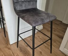 Bar stools - Grey/Green