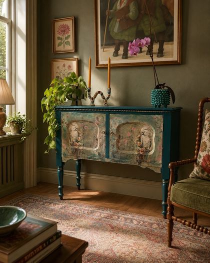 Bespoke Vintage French Style Cabinet