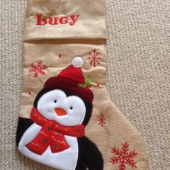 BNWT - Christmas Stocking "Lucy"