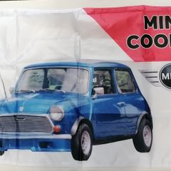 Mini cooper Flag (Blue).