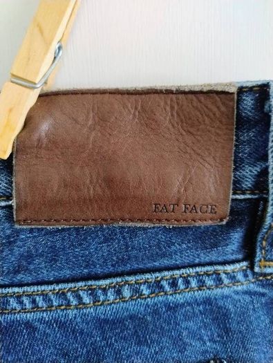 Fat Face cotton jeans 38 waist and 31 leg in very good condition see last two photos for exact measurements FREE STANDARD POSTAGE INCLUDED