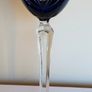 AJKA Cobalt Blue Crystal Glass Image 3