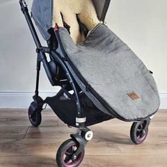 Bugaboo buggy stroller and kaiser Sheepskin footmuff
