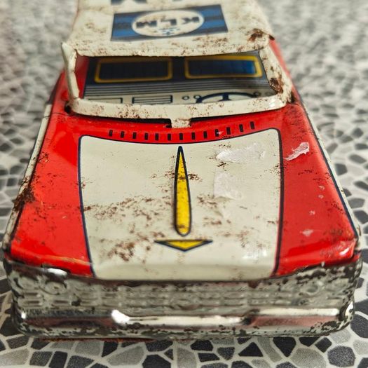 Vintage Tin Plate friction KLM Royal Dutch Airlines Airport Car