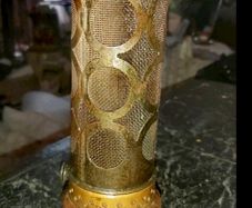 Bladon kerosene lamp with original label