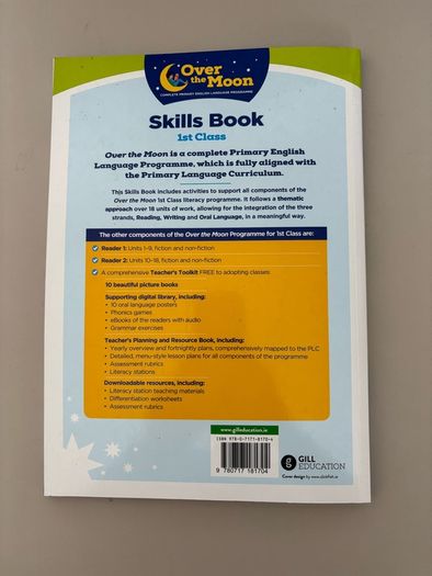 Over The Moon, 1st Class Skills Book