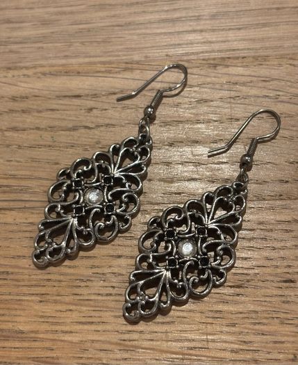 Vintage Scroll Earrings