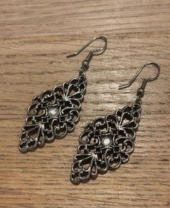 Vintage Scroll Earrings