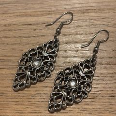 Vintage Scroll Earrings