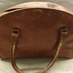 vintage leather bag