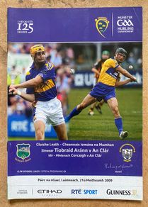 2009 Clare v Tipperary - GAA Munster Hurling Semi Final Programme