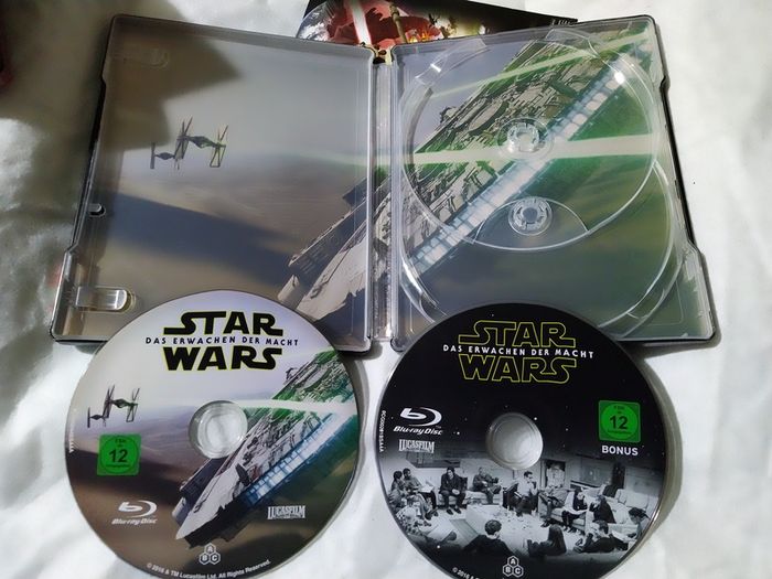 Star Wars The Force Awakens Steelbook Blu-ray