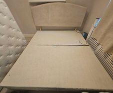 Superking Divan Bed with drawers and Headboard