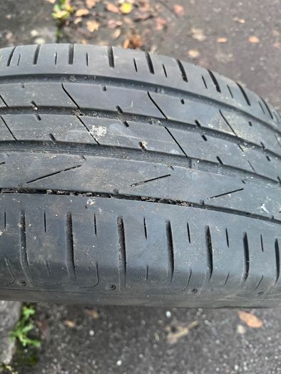 Alloy Wheel with Partial Used Tyre