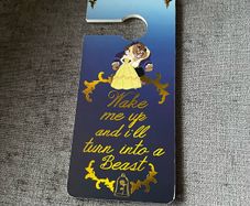 Disney Beauty and the beast door hanger