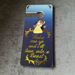 Disney Beauty and the beast door hanger