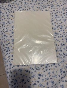 DTF paper and powder