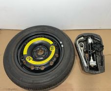 R15 VW Polo spare wheel space saver + jack