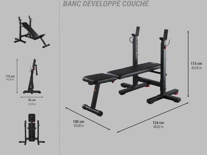 Gym Workout Bench