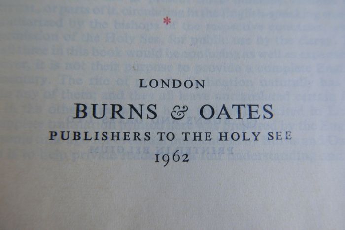 The Manual of Catholic Prayer  Vintage 1962 London