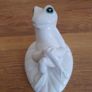 Vintage John Beswick Rare Reclining Frog Image 5
