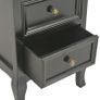 Bedside Cabinets 2 pcs Black 35x30x49 cm MDF Image 9