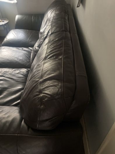 leather sofa