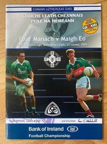 2004 Mayo v Fermanagh - GAA All-Ireland Senior Football Championship Semi Final Programme