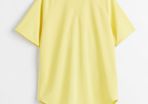 H& m yellow kid   t shirt 140 cm size new