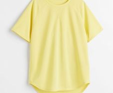 H& m yellow kid   t shirt 140 cm size new